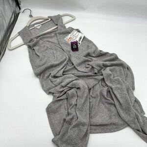 New With Tags LuLaRoe Joy Long Vest XS (0-4) in Gray